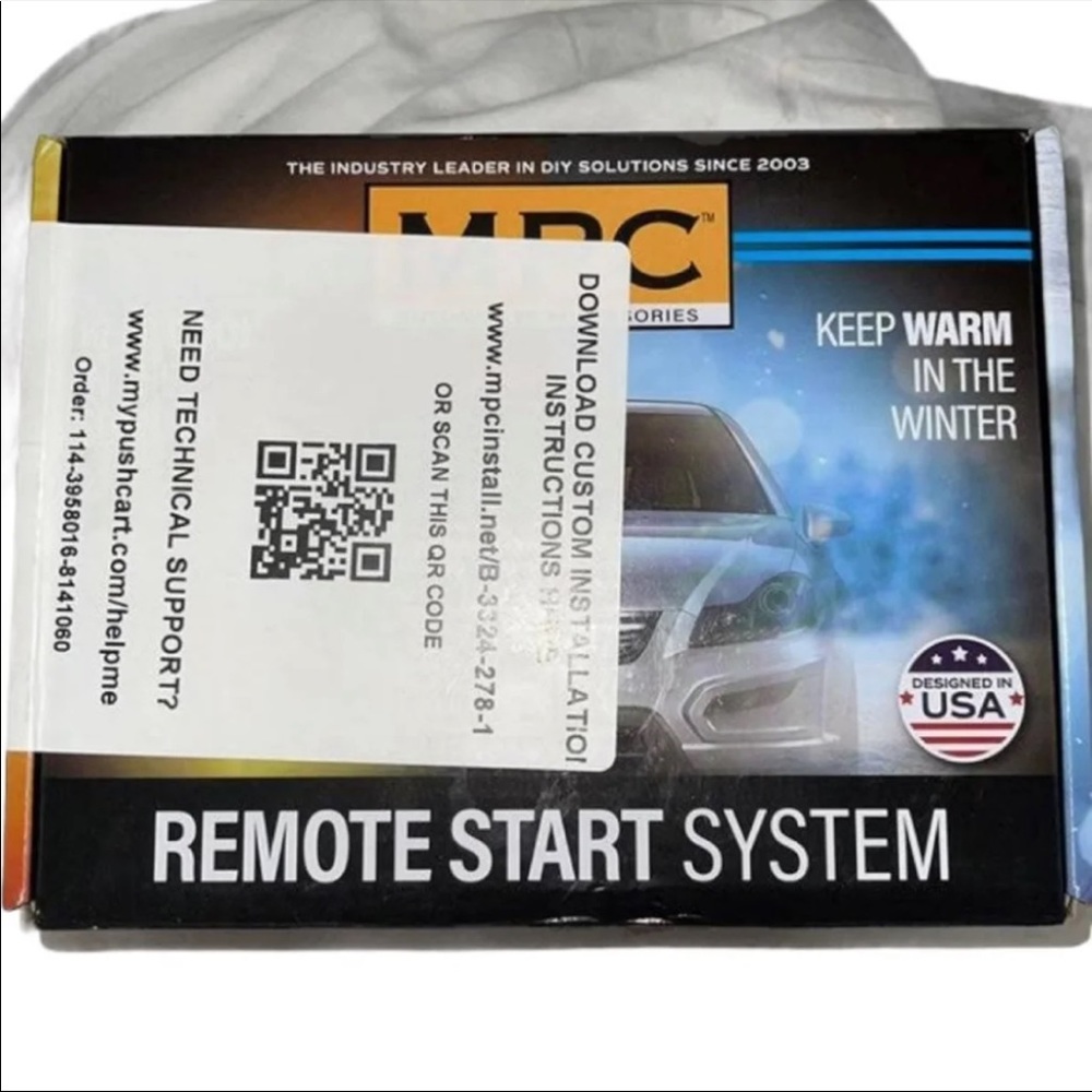 MPC Automotive Remote Start Kit MPC+rs00-g5 NWT 2017 Hyundai Tuscon